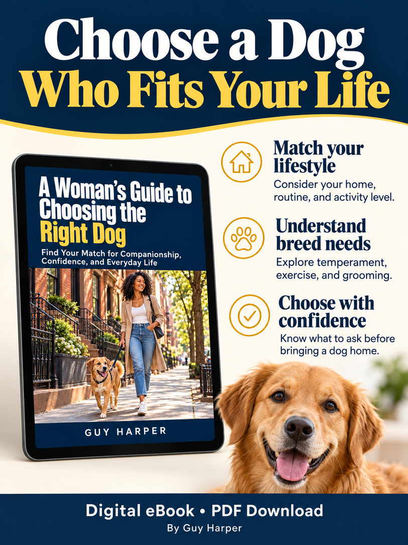 Choose a Dog Who Fits Your Life - ebook - A Woman's Guide to Choosing the Right Dog by Guy Harper